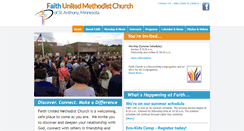 Desktop Screenshot of faithumchurch.com