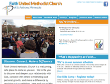 Tablet Screenshot of faithumchurch.com